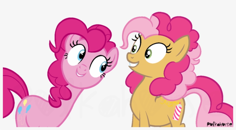 #830806 - Artist - Ashiida, Artist - Poikahorse, Mother - Pinkie Pie And Cheese Sandwich Daughter, transparent png #3946595