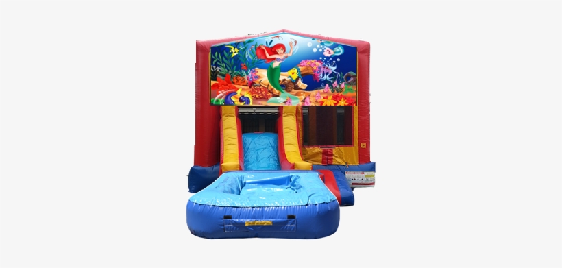 Water Slide - Little Mermaid Water Jumper, transparent png #3946620