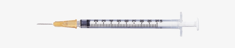 Bd 1-cc Insulin Syringe With 25g X 1 Needle Box Of - Hpx Bmg9161502sus : Tuberculin Syringes By B Braun, transparent png #3946765