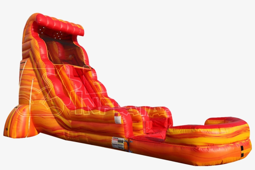 22ft Lava Rush Waterslide - Lava Rush, transparent png #3946860