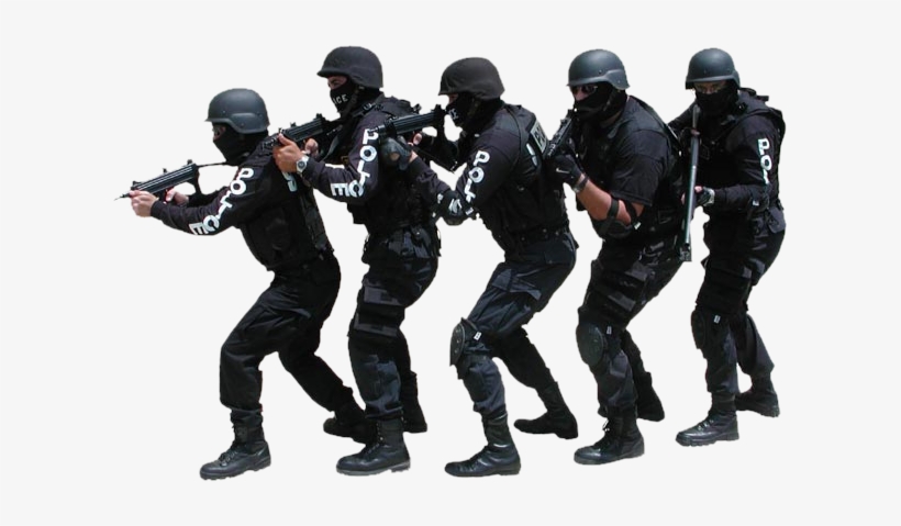 Share This Image - Swat Team Png, transparent png #3947831
