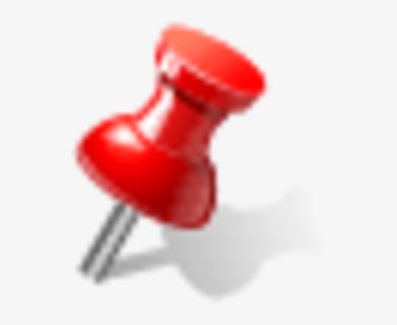 Red Pin Image - Pin Icon, transparent png #3947889