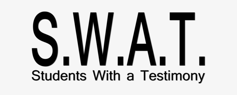 S - W - A - T - Is For Students In Grades 5-12 - Join - Logos Word Of God Black And White, transparent png #3948289