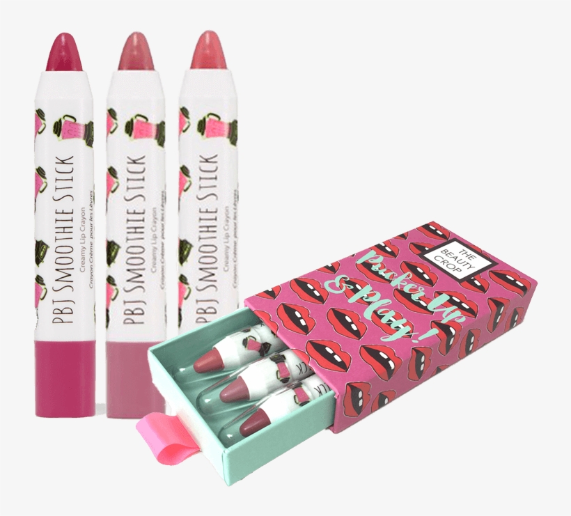 Lip Crayon Set - Lipstick, transparent png #3948575