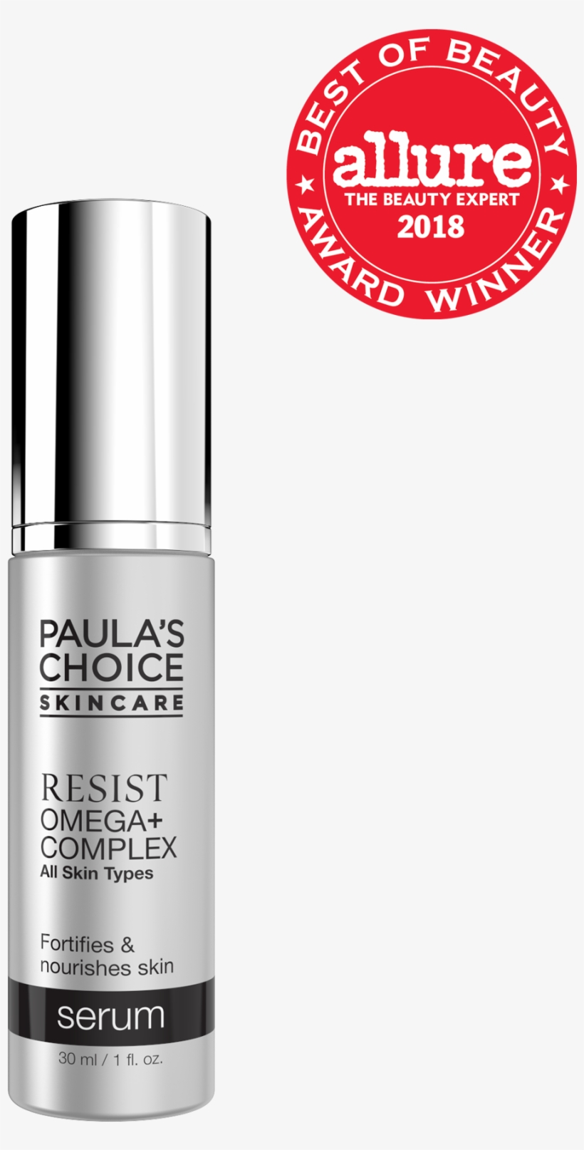 Omega Complex Serum - Paula's Choice Resist Omega+ Complex Serum, transparent png #3948745