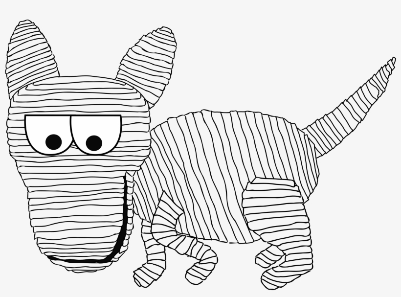 This Free Icons Png Design Of Cartoon Mummy Dog, transparent png #3948823