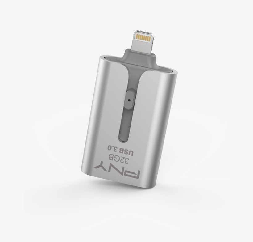 /data/products/article Large/697 20170215153942 - Pny Duo-link 3.0 Usb Flash Drive - 32 Gb - Gray, transparent png #3948827