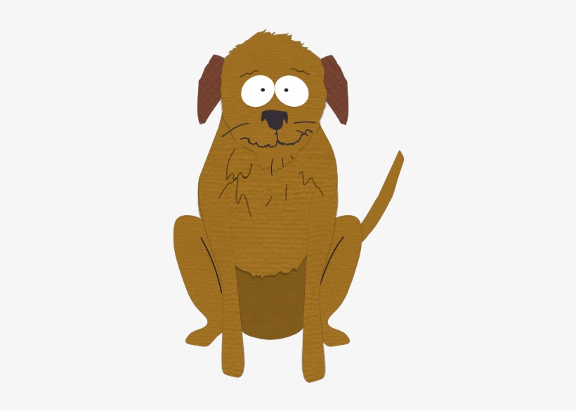 Garland - South Park Dog, transparent png #3948970