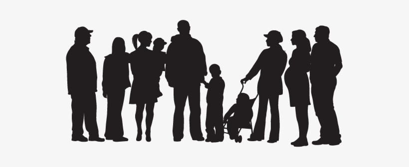 Group People Png Silhouette, transparent png #3949076