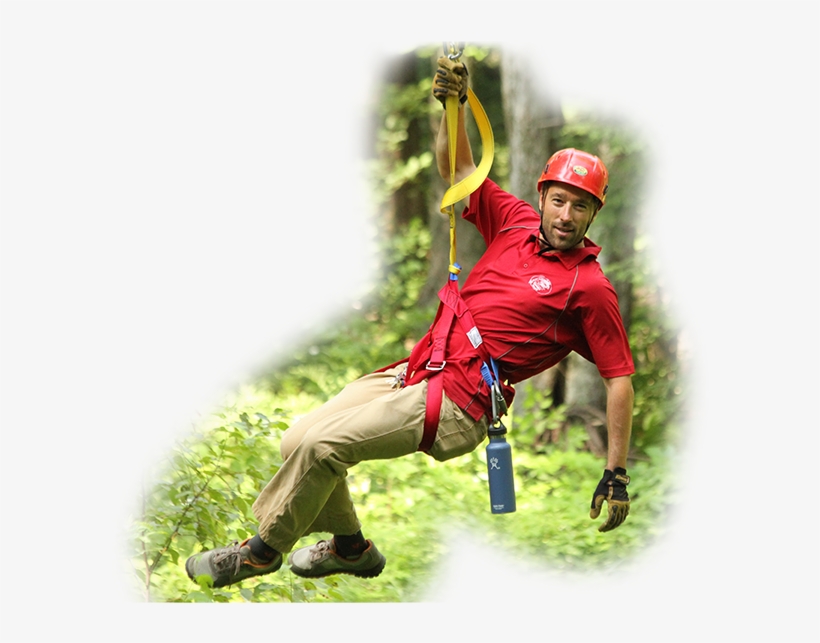 The Adventure Capital Of New England - Zip Lining Berkshire East, transparent png #3949154