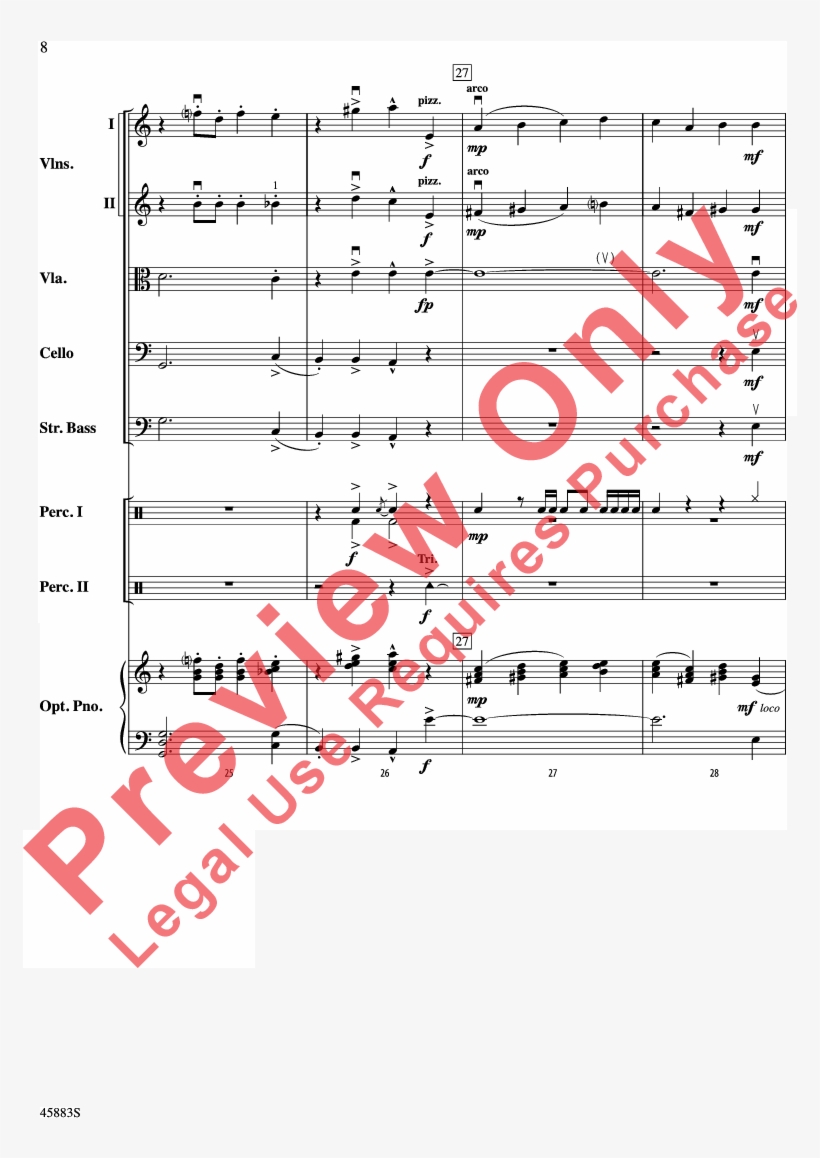 Secret Agent Sugar Plum Thumbnail - Mad Russian's Christmas Violin 1 Sheet Music, transparent png #3949433