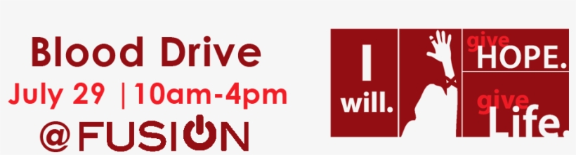 2017 Blood Drive - Fusion Community Church, transparent png #3949506