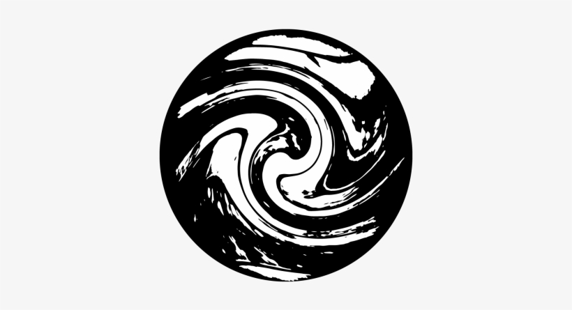 Black Wave Gobo - Wave Gobo, transparent png #3949636