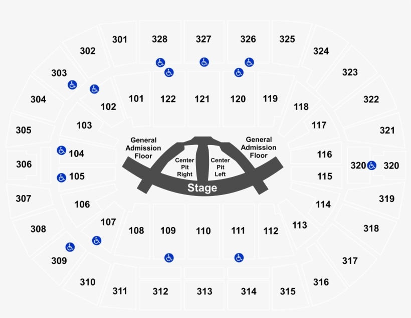 Bok Center Seating Chart Luke Bryan