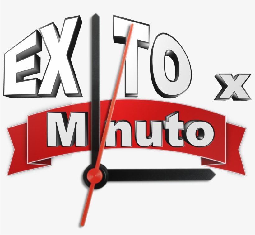 Exito X Minuto Logo Hd Final - Graphic Design, transparent png #3949785