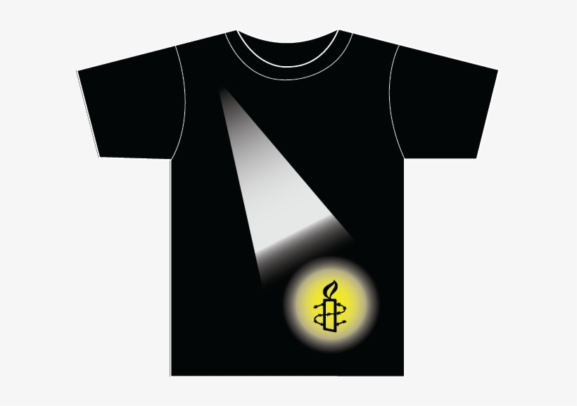 Playful, Modern, Human Rights T-shirt Design For Amnesty - T-shirt, transparent png #3950080