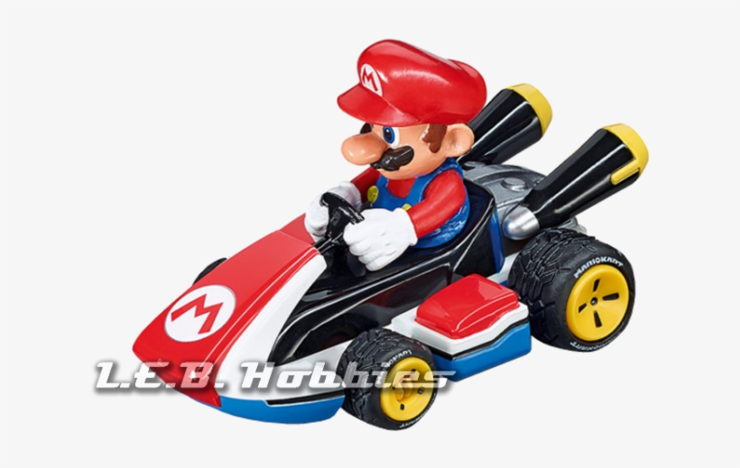 Larger Image - Carrera Mario 8 Track Set., transparent png #3950106