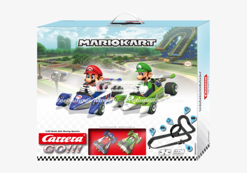 Mario Kart - Mario Kart Carrera Go, transparent png #3950405