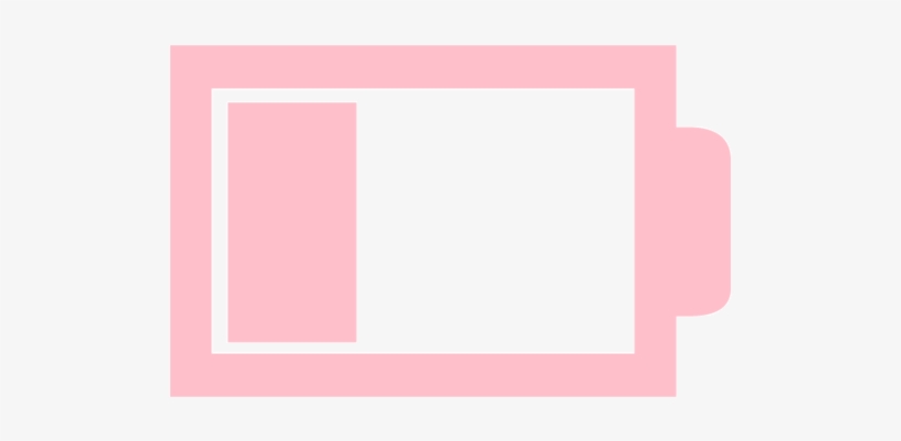 Weak Battery - Icon, transparent png #3950433