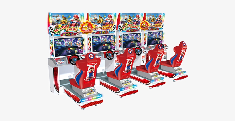 Mario Kart Arcade Gp Dx Go Go By Bandai Namco & Nintendo - Mario Kart Arcade Gp Dx Japan, transparent png #3950490