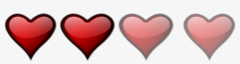 Two Heart Rating - Heart, transparent png #3951253