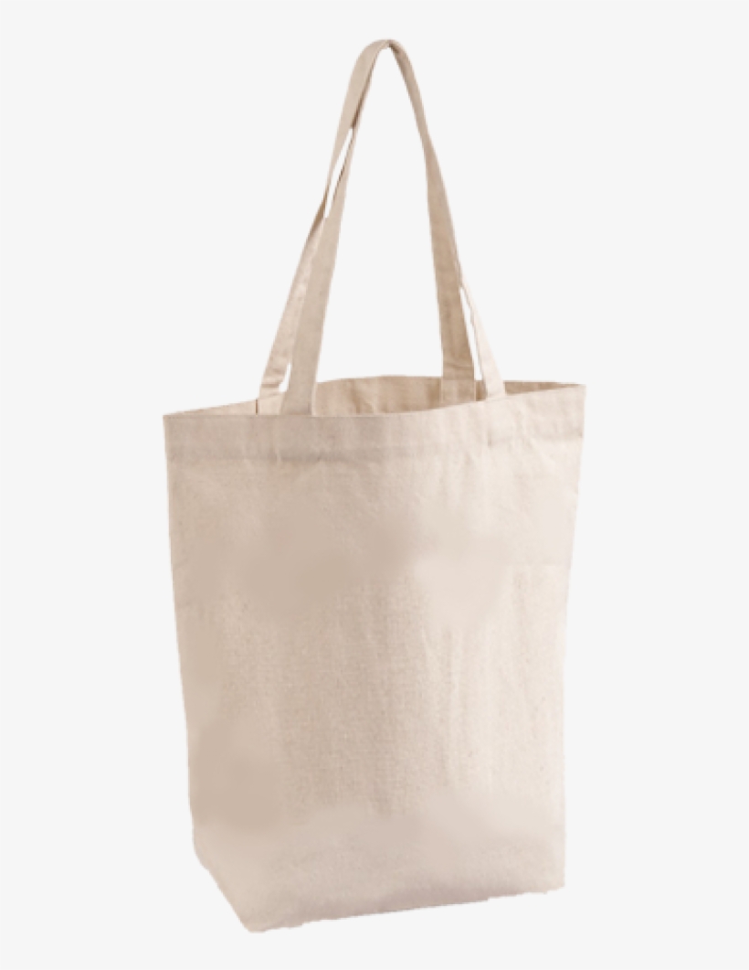 Natural Cotton Tote - Bag, transparent png #3951394