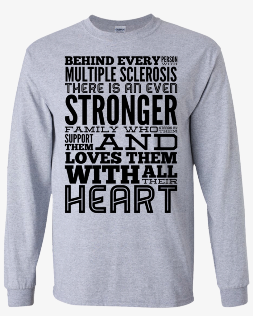 Behind Every Person With Multiple Sclerosis Ls Tshirt - Drinks Well With Others Tile Coaster, transparent png #3951439
