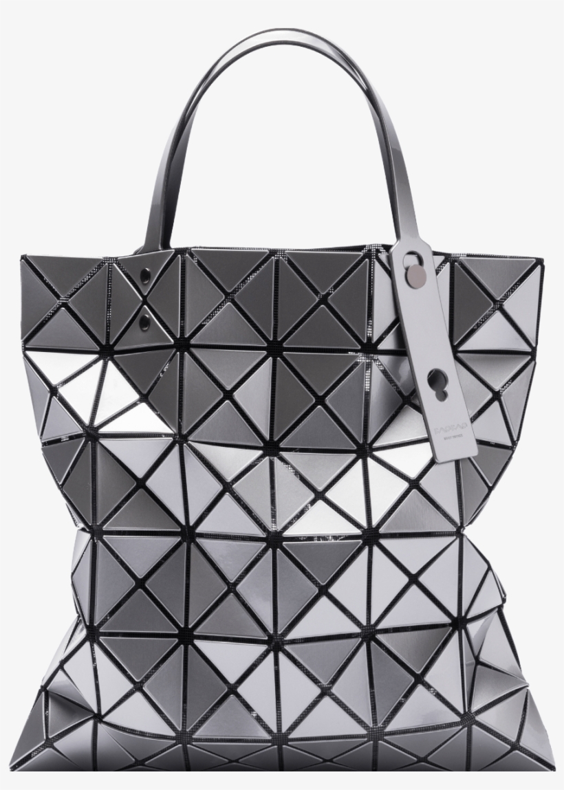 Bao Bao Issey Miyake 3d Tote Silver Ag053 1 - Bao Bao Issey Miyake Lucent Tote Bag, transparent png #3951579