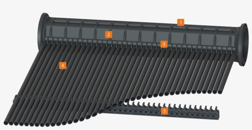 Uma Solar Solar Pool Heating Sunvalue Product Diagram - Unique Bargains 10 Pieces Purple Hot Melt Glue Gun, transparent png #3951634