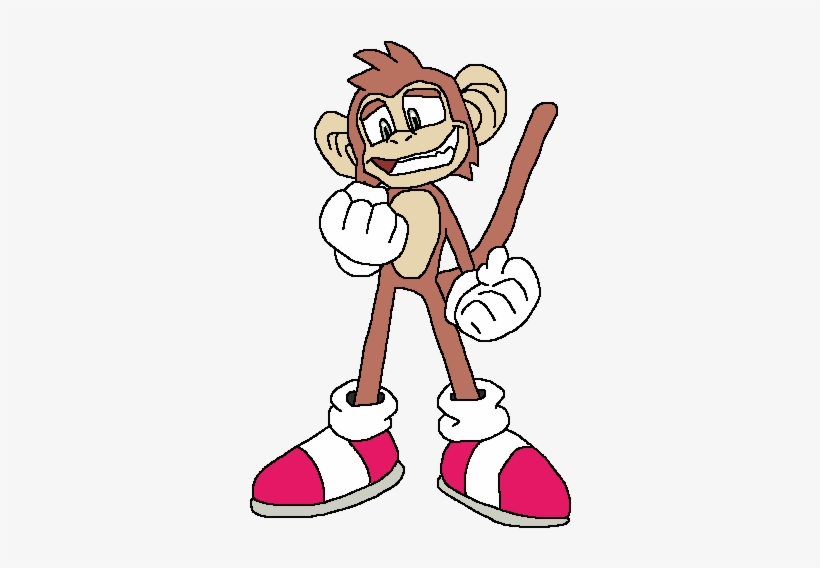 Max The Monkey - Max The Monkey Sonic, transparent png #3952025