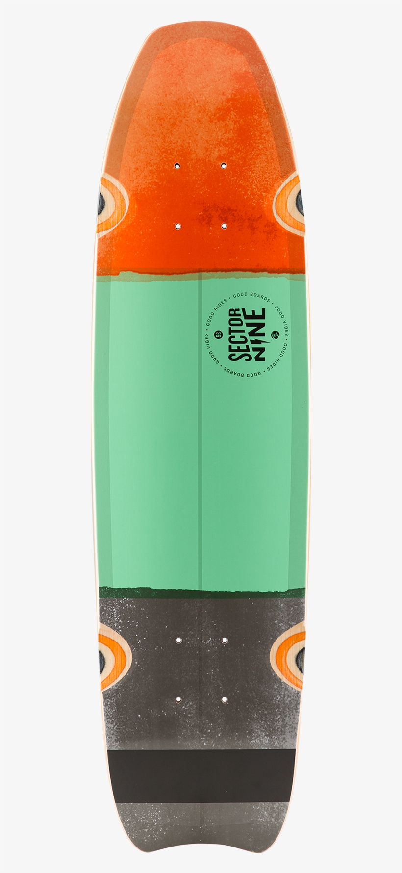 Shark Bite Deck Green - Sector 9, transparent png #3952044