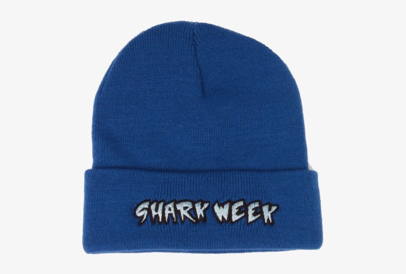 Image Of Shark Week Beanie - Beanie, transparent png #3952243