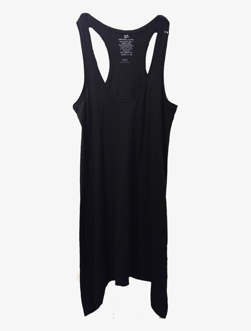 Equillibrium Shark Bite Tank Dress - Active Tank, transparent png #3952245