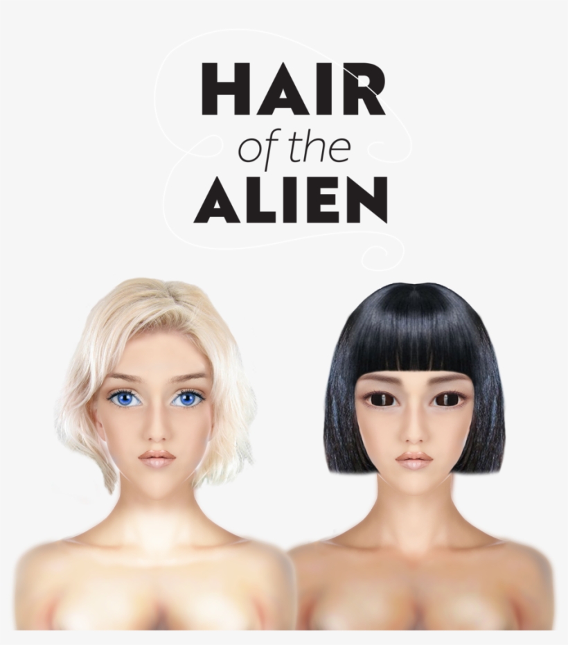A Fascinating Story Of An Australian Alien Encounter - Lace Wig, transparent png #3952296