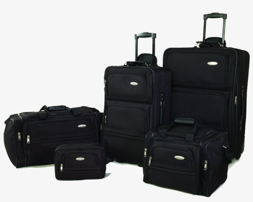 Luggage Png Picture - Samsonite 5-piece Travel Set - Black, transparent png #3952368