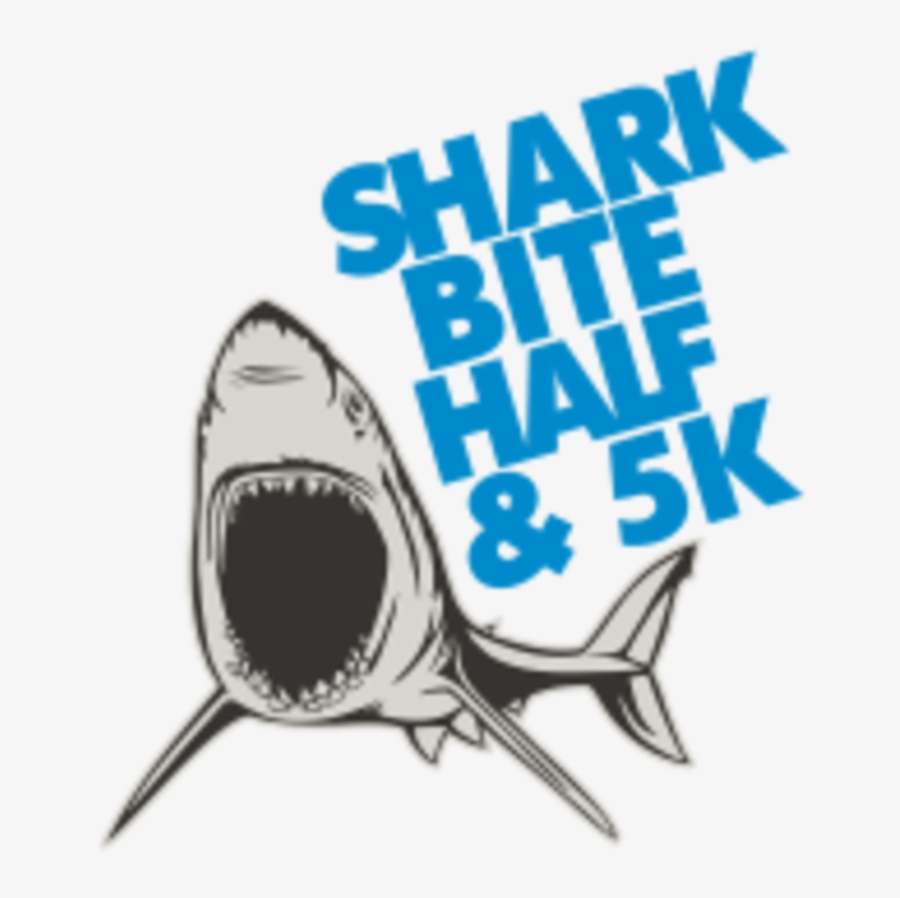 Shark Bite Half Marathon & 5k - New Smyrna Beach, transparent png #3952676