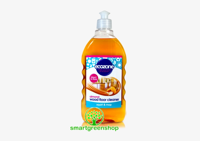 Ecozone Almond Wood Floor Cleaner 500 Ml, Squirt & - Ecozone Almond Wood Floor Cleaner 500 Ml, Squirt &, transparent png #3952763
