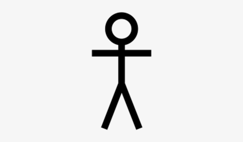 Stick Figure Walking Png For Kids - Stick Figure Icon Png, transparent png #3952766