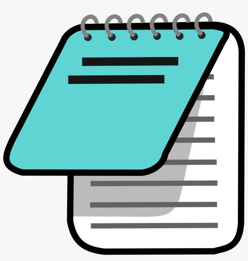 Professional Memo - Notepad Icon, transparent png #3952791