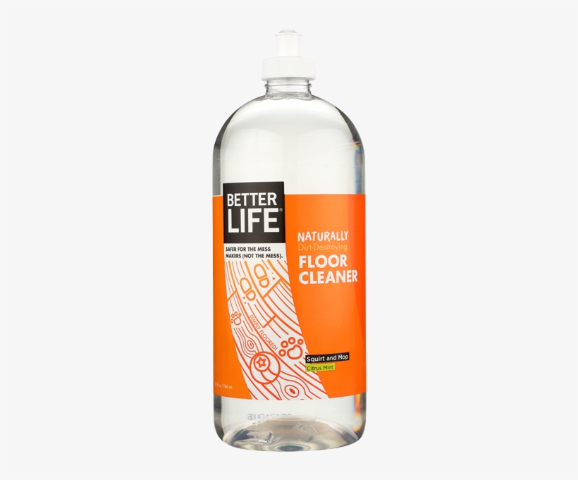 Better Life Naturally Dirt Destroying Floor Cleaner - Simply Floored 32 Oz Floor Cleaner, transparent png #3952956