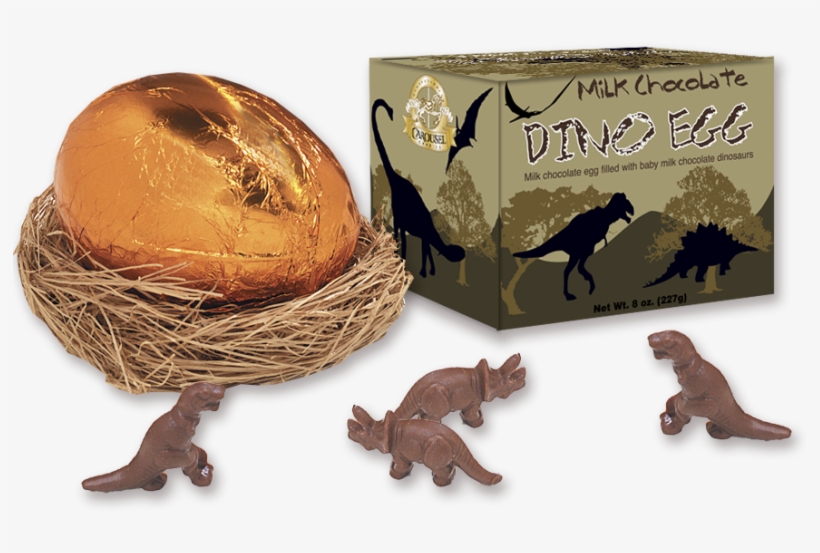 The Dinosaur Farm - Chocolate Dinosaurs, transparent png #3953219