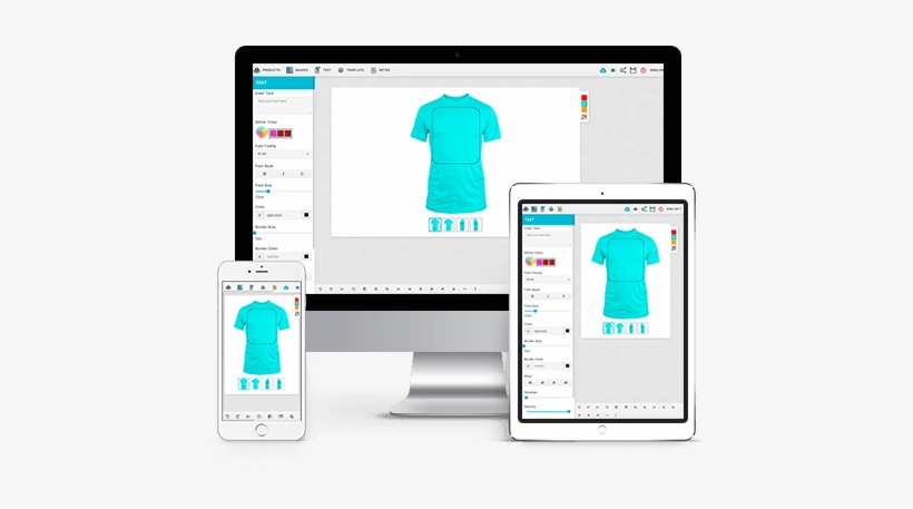 T-shirt Design Software - T-shirt, transparent png #3953727