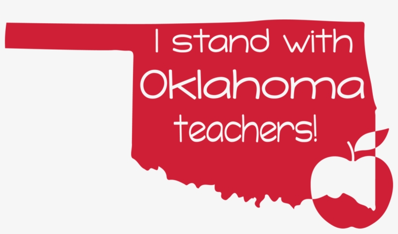 I Stand With Oklahoma Teachers Svg Png Dxf Digital - Graphic Design, transparent png #3953799