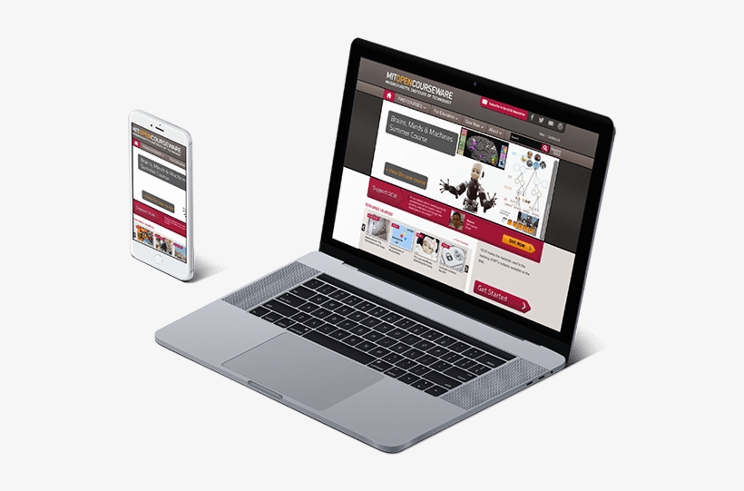 Download Mockup Of A Macbook Pro With Touch Bar And Iphone 7 Laptop Free Transparent Png Download Pngkey