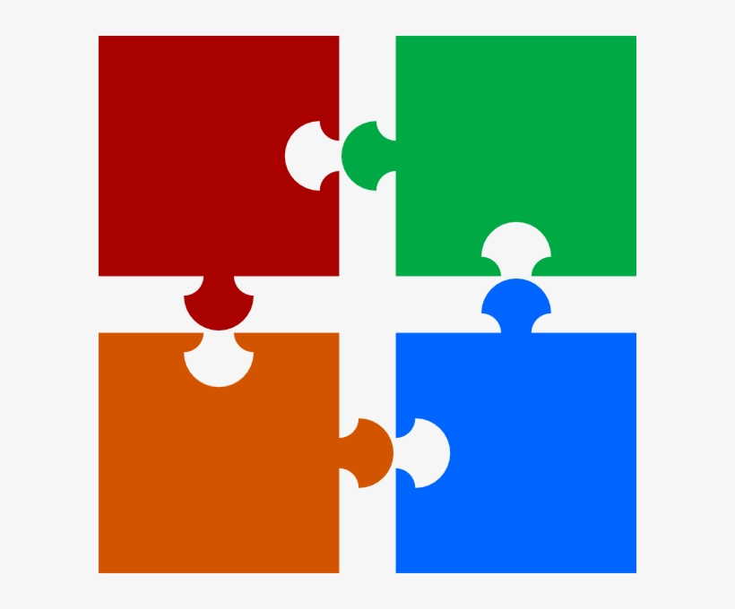Puzzle Pieces Vector Png, transparent png #3954146