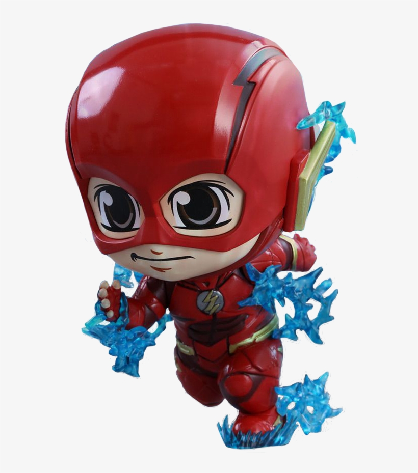 Justice League - Hot Toys Justice League The Flash Cosbaby Collectible, transparent png #3954326