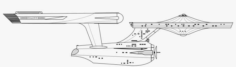 This Is My Take On The Tos Enterprise Uss Enterprise - Star Trek Iv: The Voyage Home, transparent png #3954534
