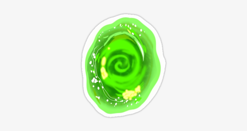 Rick And Morty, Drinking, Stickers, Amazon, Tv, Game, - Портал Из Рика И Морти, transparent png #3954750