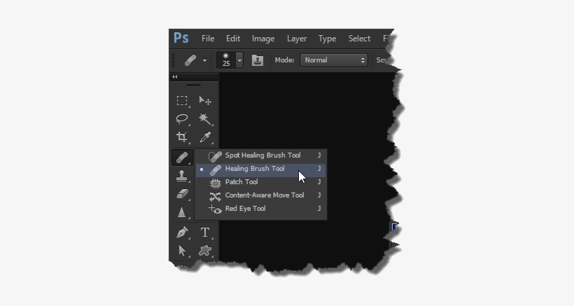 Remove Eye Veins In Photoshop - Healing Brush In Photoshop, transparent png #3954855