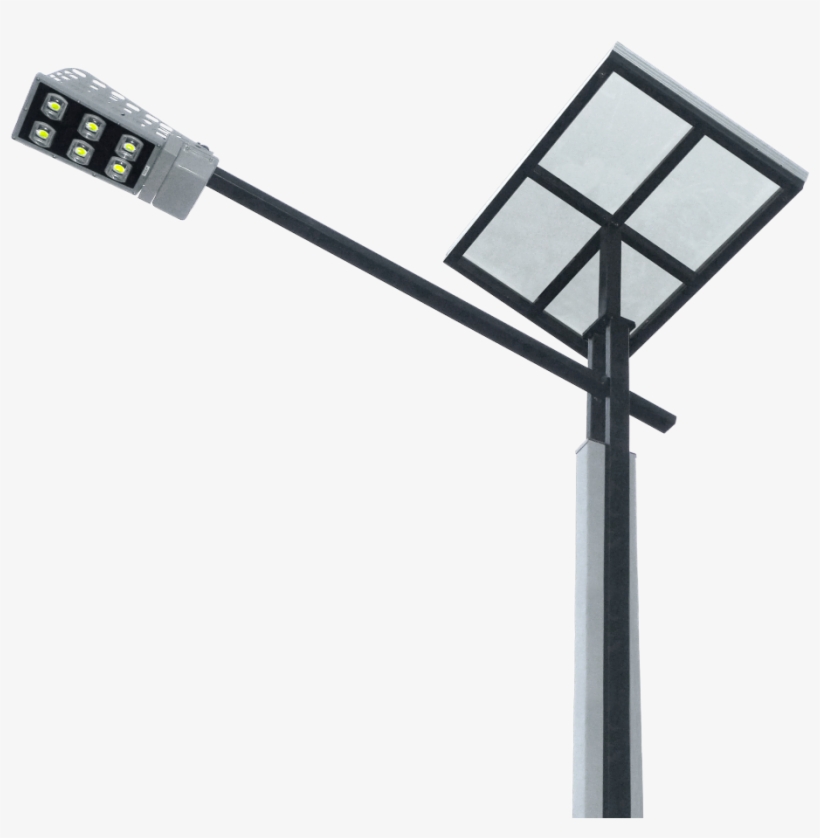 Solar Street Light 80w, transparent png #3955088